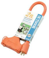 SOUTHWIRE 172-04112 2 12/3 STW-A 3-WAY POWER BLOCK ORANGE CONT