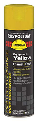 RUST-OLEUM 647-V2148838 EQUIPMENT YELLOW FINISH