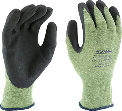 PIP 813-713KSSN/XL 13G KEV/STEEL SHELL W/BLACK NITRILE ANSI 5
