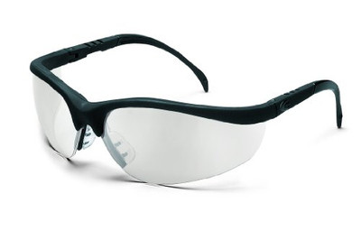 CREWS 135-KD119 KLONDIKE BLACK FRAME IN/OUT CLEAR MIRROR LENS