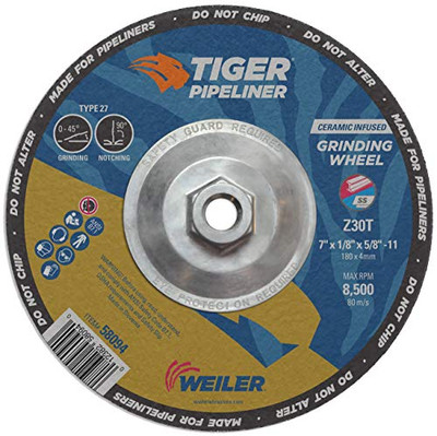 WEILER 804-58094 7 X 1/8 PIPELINER T27  5/8-11 NUT