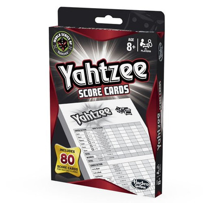 Hasbro HSB06100 Yahtzee Score Pads