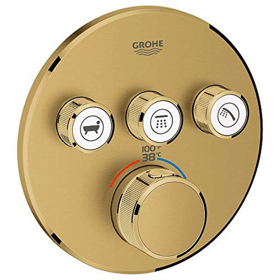 Grohe Grt Smartcontrol Thm Trim Round 3Sc Us Brushed Warm Sunset 29138GN0