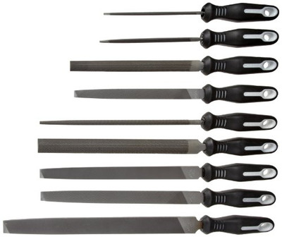 NICHOLSON 183-22030HNNN FILE SET 9PC W/ERGONOMICHNDL POUCHED