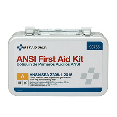 FIRST AID ONLY 579-90755 10 PERSON BULK ANSI A  METAL