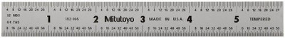 MITUTOYO 504-182-105 6X150MM STEEL RULE