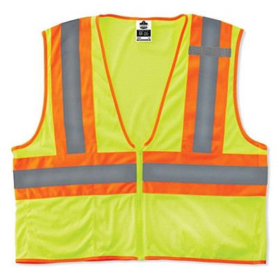ERGODYNE 150-21293 GLOWEAR 8229Z ECON CLS 2TWO-TONE VEST S/M LM