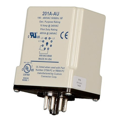 Littelfuse 201A-AU 3-PHASE PLUG-IN VOLT MON/ 190-