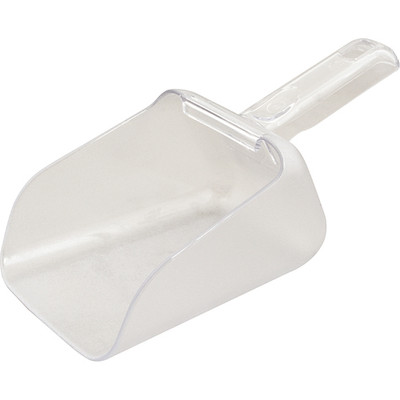 Rubbermaid 160196 Rm 9F75 Bouncer Contour Scoop 32Oz Clear 6/Cs