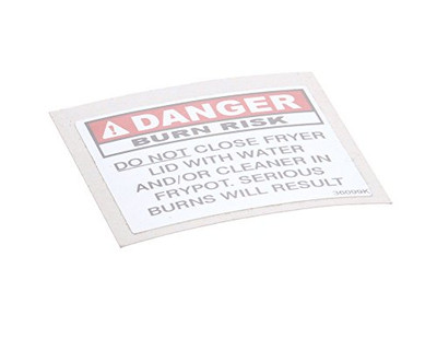 LABEL - DANGER for Henny Penny - Part# 36099