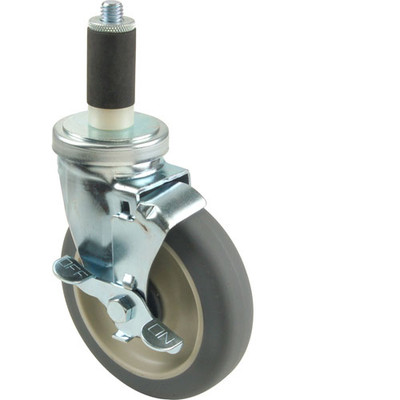 CASTER,STEM, 5W/BRK,1-1/8TUBE for Duke - Part# 175562