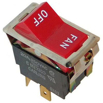 FAN SWITCH7/8 X 1-1/2 DPST for Montague - Part# 23128-2