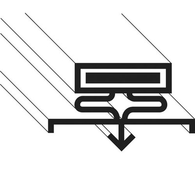 GASKET,REF, 16-1/2X22-1/2 for Traulsen - Part# 341-60070-00