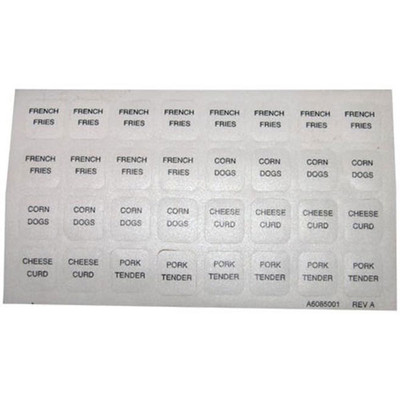 CULVERS LH LBL for Pitco - Part# A6085001