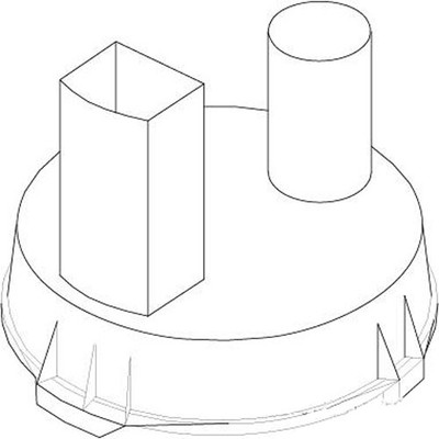 LID for Robot Coupe - Part# 101088S