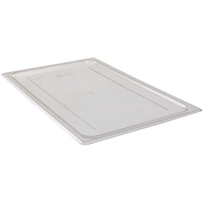 LID,FLAT, FULL FOOD PAN,CLEAR