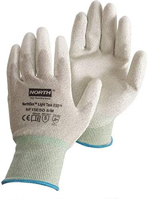 NORTH SAFETY 068-NF15ESD/8M LIGHT TASK ESD GLOVE