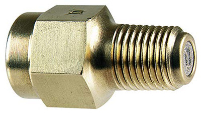 Dwyer Instruments PS222 Dwyer Pressure Snubber, for water & oil service, 1/4" NPT