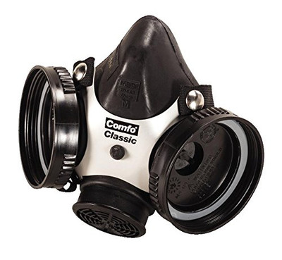 MSA 454-808061 LARGE BLACK RESPIRATOR F