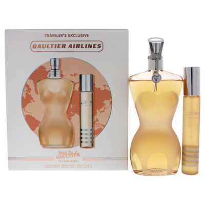 Classique Launched by the design house of Jean Paul Gaultier. This feminine fragrance has a blend of rose, aniseed, iris, orchid, orange blossom, vanilla, and amber.