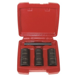 3 Piece Chrome Cap Buster Kit