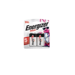 Energizer 9 Volt Battery (Pack of 2)