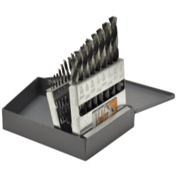KnKut 21 Piece Stubby Length Drill Bit Set