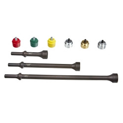 9-PC PNEU REPLACEABLE TIP HAMMER S