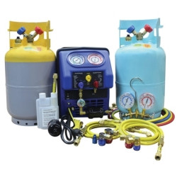 R134a/R1234yf Complete A/C Recovery System