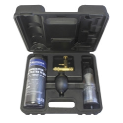 combustion leak test kit with test cap adapter