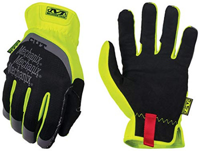 MECHNX 484-SFF-C91-012 FASTFIL E5 GLOVES XX-LARGE BLACK/FL YELLOW