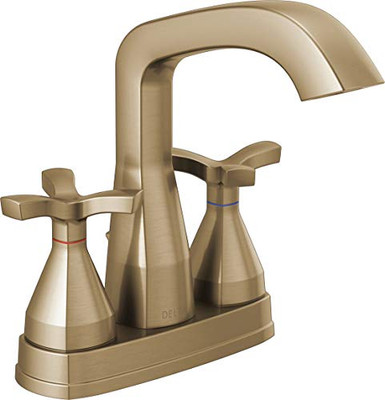 Delta D257766CZMPUDST FAUCET COMPANYCCY LF 1.2 2HDL LEV CC LAV FCT CHBR