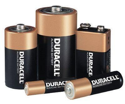 DURACELL 243-MN1300 CopperTop Alkaline Battery, Power Preserve, 1.5V, D