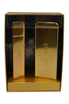 1 Million Cologne M-GS-2590 1 Million Eau de Toilettes Spray Gift Set for Men, Mini