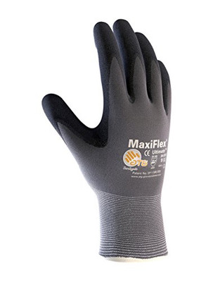 PIP 112-34-874/XS MAXIFLEX ULTIMATE 15G GRY NYLON SHELL BLK MICRO