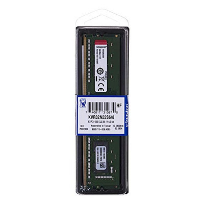 KINGSTON KVR32N22S6/8 8GB 3200MHZ DDR4 NON-ECC CL22 DIMM 1RX16