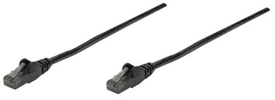 INTELLINET 342100 50 FT BLACK CAT6 SNAGLESS PATCH CABLE