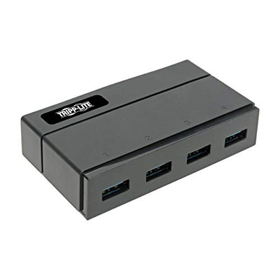 TRIPP LITE U360-004-2F 4-PORT USB 3.0 SUPERSPEED HUB FOR DATA AND USB CHARGING - USB-A, BC 1.2, 2.4A