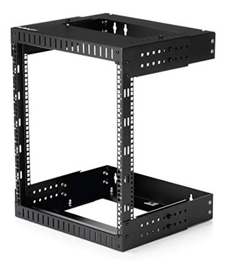 STARTECH.COM RK12WALLOA ADJUSTABLE 2 POST 12U 19IN WALL MOUNT NETWORK RACK 12-20IN MOUNTING DEPTH - EIA/