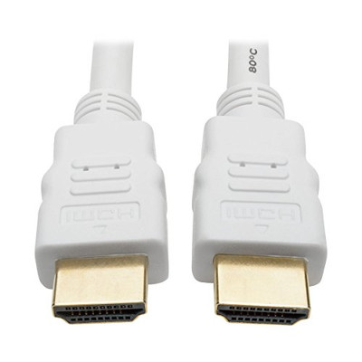 TRIPP LITE P568-025-WH HIGH-SPEED HDMI 4K CABLE WITH DIGITAL VIDEO AND AUDIO, ULTRA HD 4K X 2K 30 HZ (M