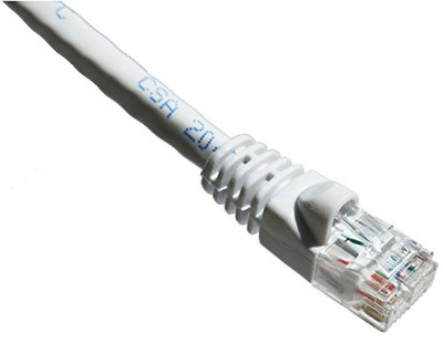 AXIOM C5EMB-W100-AX AXIOM 100FT CAT5E 350MHZ PATCH CABLE MOLDED BOOT (WHITE)