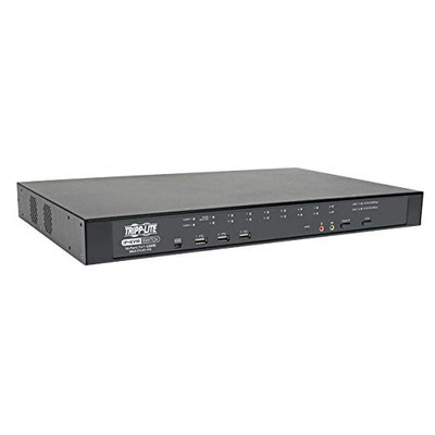 TRIPP LITE B064-016-01-IPG 16-PORT CAT5 KVM OVER IP SWITCH WITH VIRTUAL MEDIA - 1 LOCAL & 1 REMOTE USER, 1U