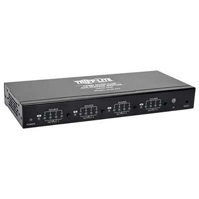 TRIPP LITE B126-4X4 HDMI OVER CAT5 CAT6 4X4 MATRIX EXTENDER SWITCH 1080P TAA