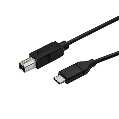 STARTECH.COM USB2CB50CM CONNECT USB 2.0 USB-B DEVICES TO YOUR USB-C OR THUNDERBOLT 3 COMPUTER - 0.5M USB