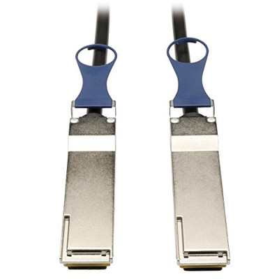 TRIPP LITE N282-05M-BK 5M QSFP+ TO QSFP+ 40GB PASSIVE DAC COPPER INFINIBAND CABLE 16FT