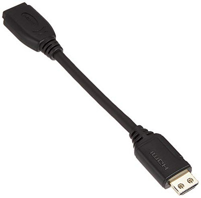 STARTECH.COM HD2MF6INL 6IN HDMI 2.0 PORT SAVER CABLE PREVENTS WEAR AND TEAR ON YOUR HDMI PORTS - SUPPOR