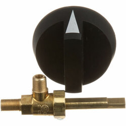 VALVE -1/8 MPT X 3/8-27;;W/ KNOB