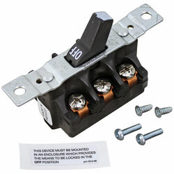 MANUAL MOTOR CONTROLLER;TOGGLE SWITCH