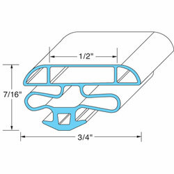 McCall 741460 DOOR GASKET;