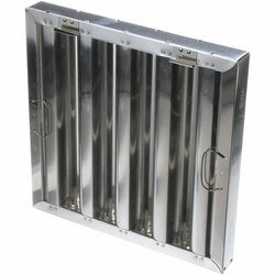HOOD FILTER; TYPE6; ALUM;; 16X16 W/ BTM BRACKET